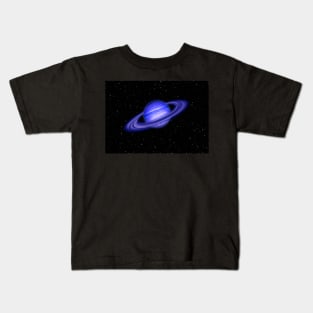 Blue Jupiter Planet Kids T-Shirt